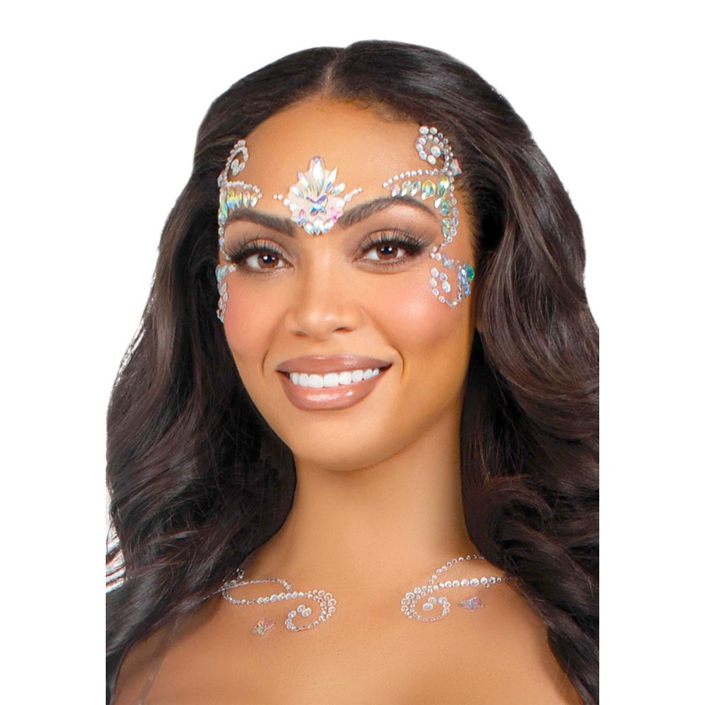 Leg Avenue - Fairy Jewels Face/skin sticker - Multicolours